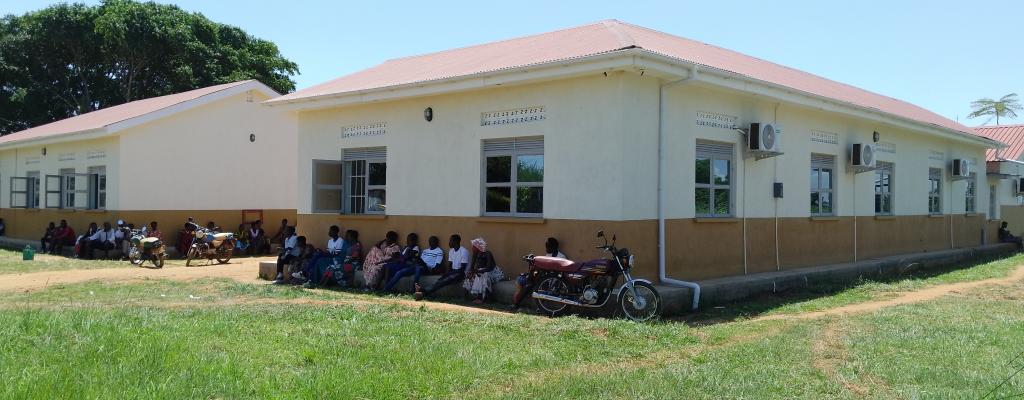THE NEWLY EXPANDED MATERNITY BLOCK OF HEALTH CENTER IV AT KAPITA BY UPDF ENGINEERING DEPARTMENT